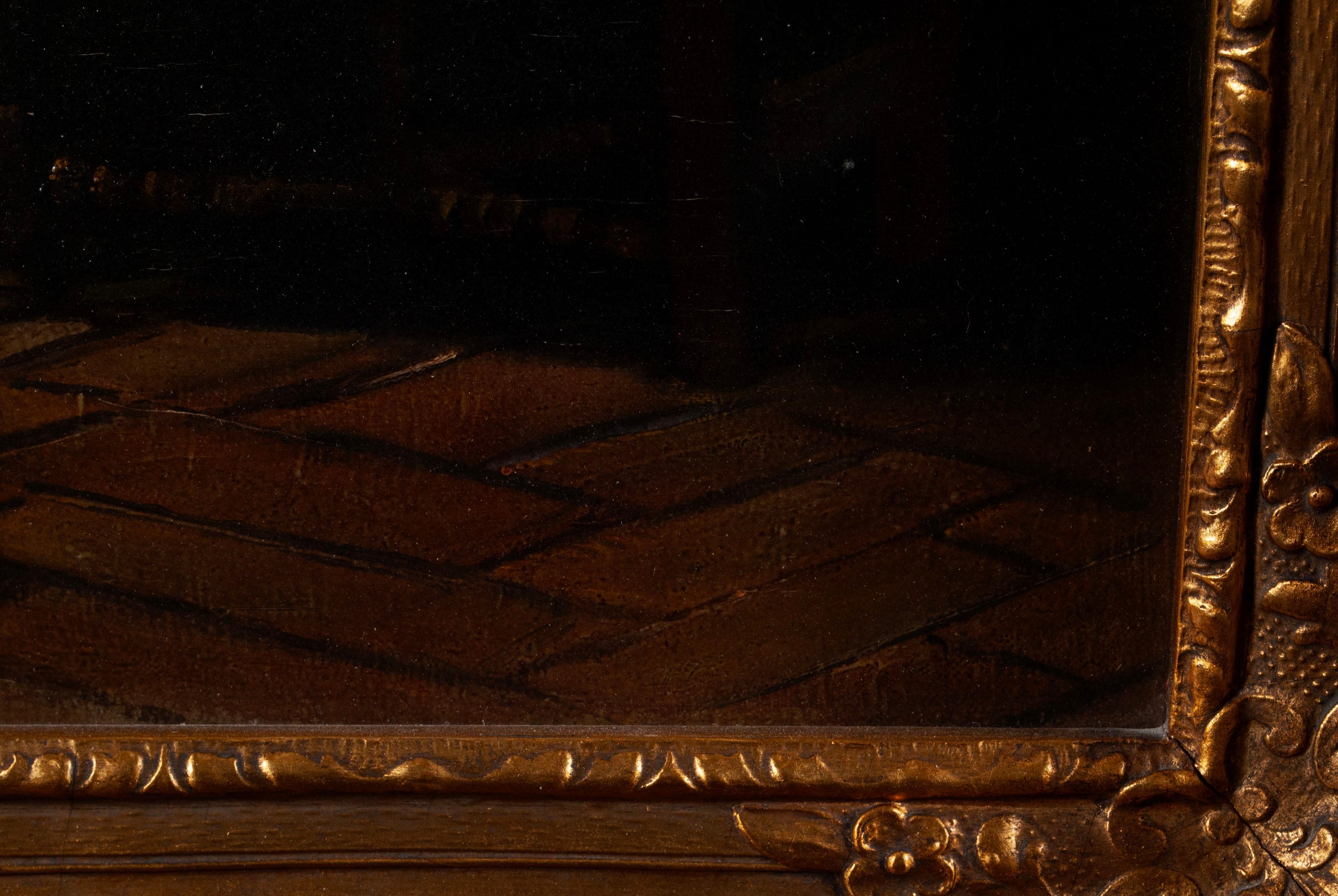 Artwork by Arthur Geissler, This famous scene of a nun in a, Made of Oil on canvas