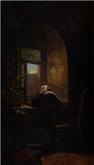 This famous scene of a nun in a - Arthur Geissler