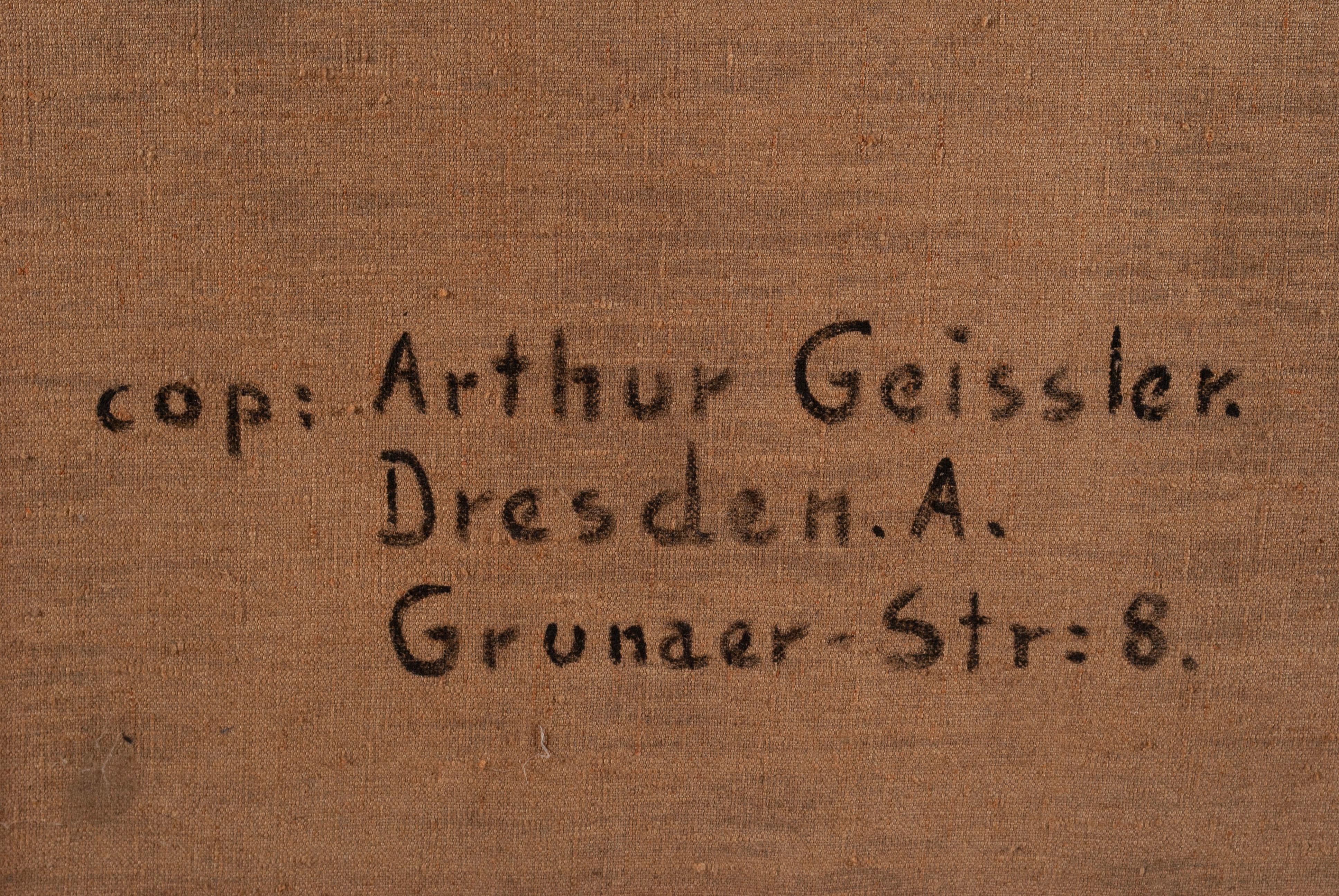 Artwork by Arthur Geissler, This famous scene of a nun in a, Made of Oil on canvas