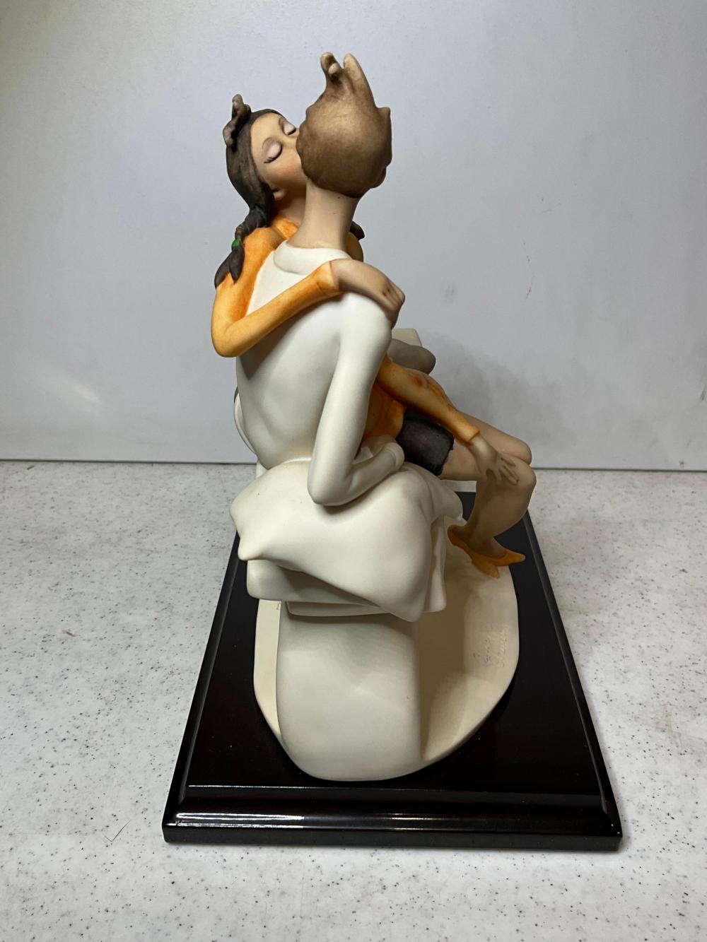 Artwork by Giuseppe Armani, Just the Two of Us 2095C, Made of Porcelain Sculpture