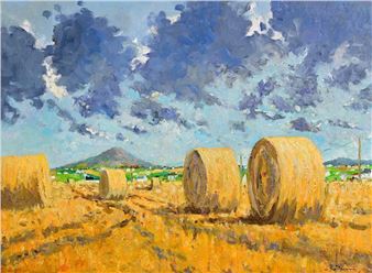 Bales Near Dooagh, Achill - Alex McKenna