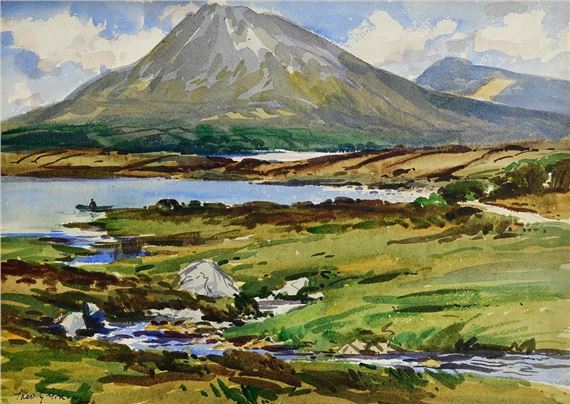 Mount Errigal, Co. Donegal by Theodore James Gracey