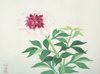 Peony by Meiji Hashimoto