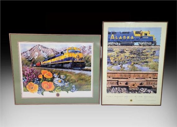 Wildflower & Gary Mealor Nenana Rail by Debbie Dubac, 2002