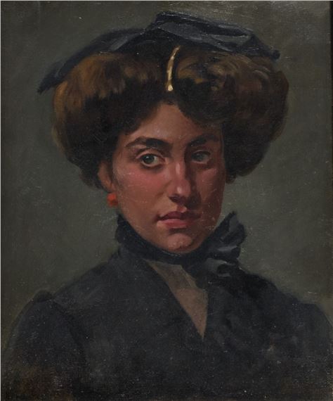 Ritratto di signora by Carlo Fornara