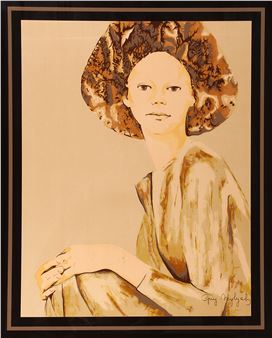 Portrait de femme - Guy Mytych