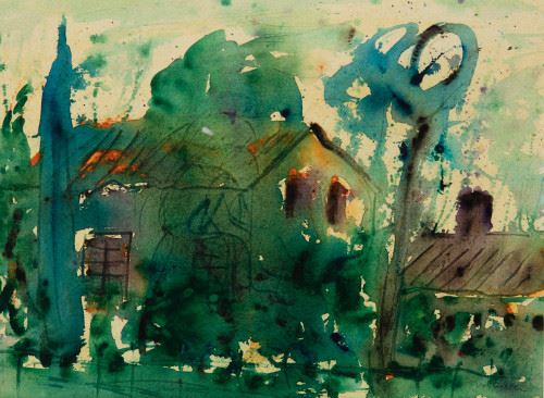 "Can Granada", 1993 y "Sodupe (Vizcaya)", 1994 by José Luis, José Luis Tudanca, 1944