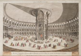 "Vista interior de la Rotonda en Ranelagh Gardens" - Thomas Bowles