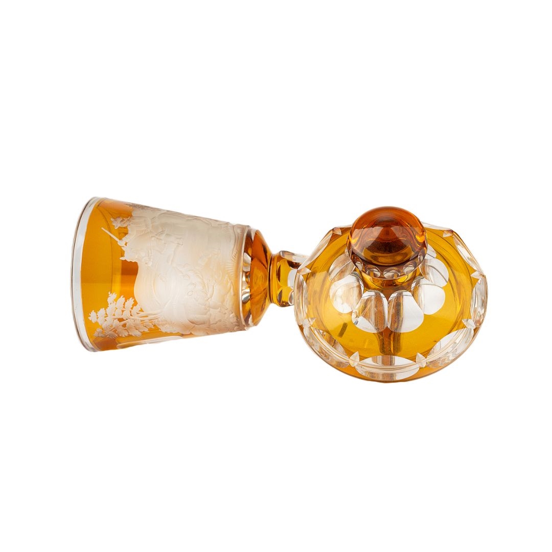 Artwork by August Boehm, August Boehm, Made of Glass