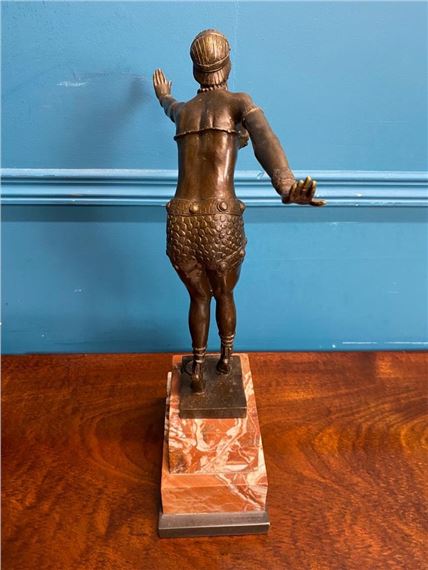 Demétre H. Chiparus | Bronze model of Dancer on marble base