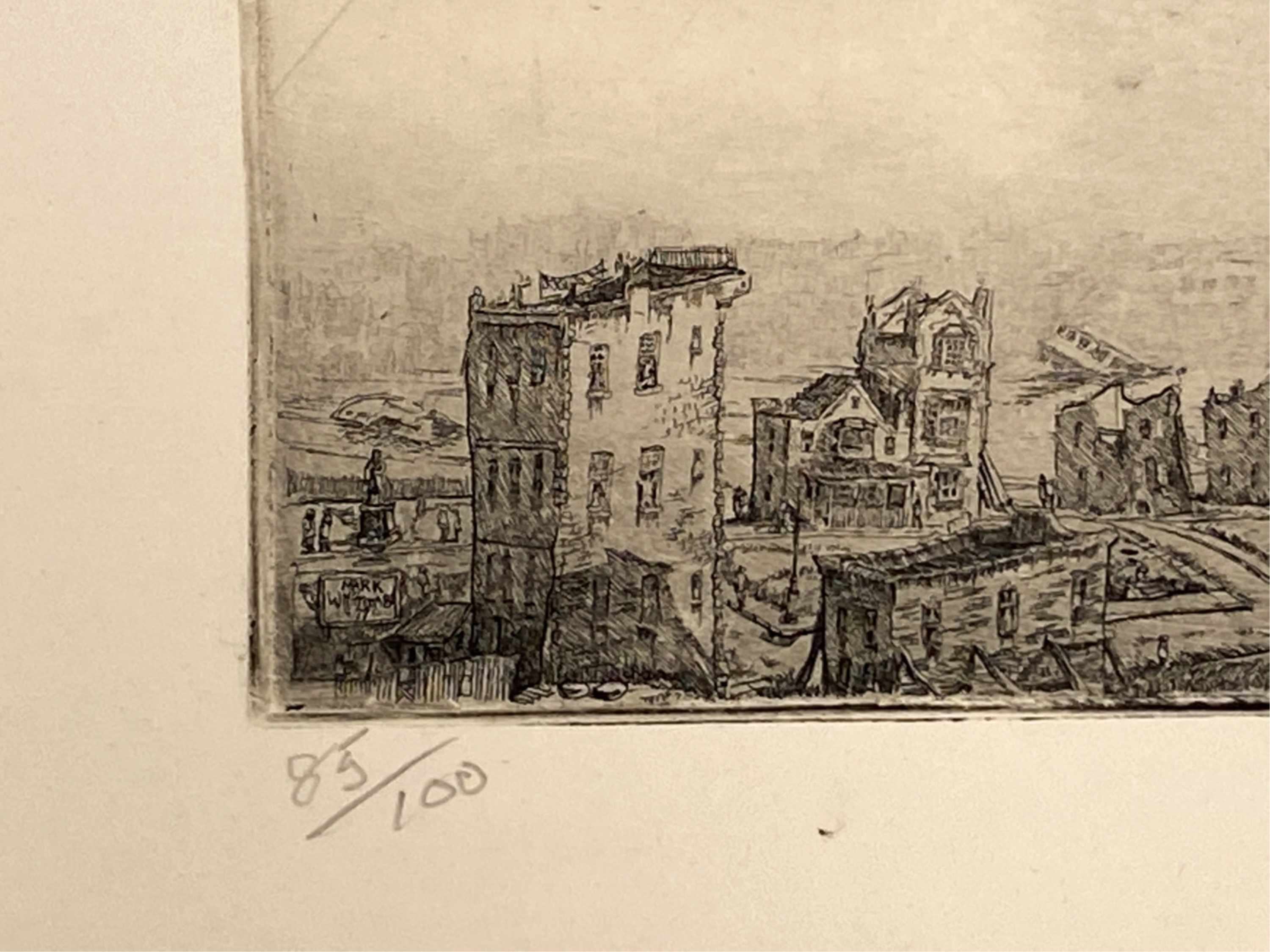 Mark Whitcombe | MARK WHITCOMBE, AUSTRALIA (B. 1942) ETCHING | MutualArt