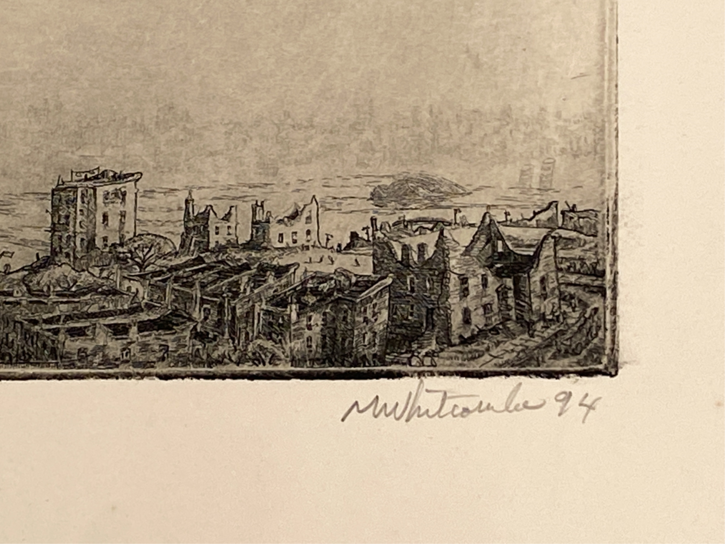 Mark Whitcombe | MARK WHITCOMBE, AUSTRALIA (B. 1942) ETCHING | MutualArt