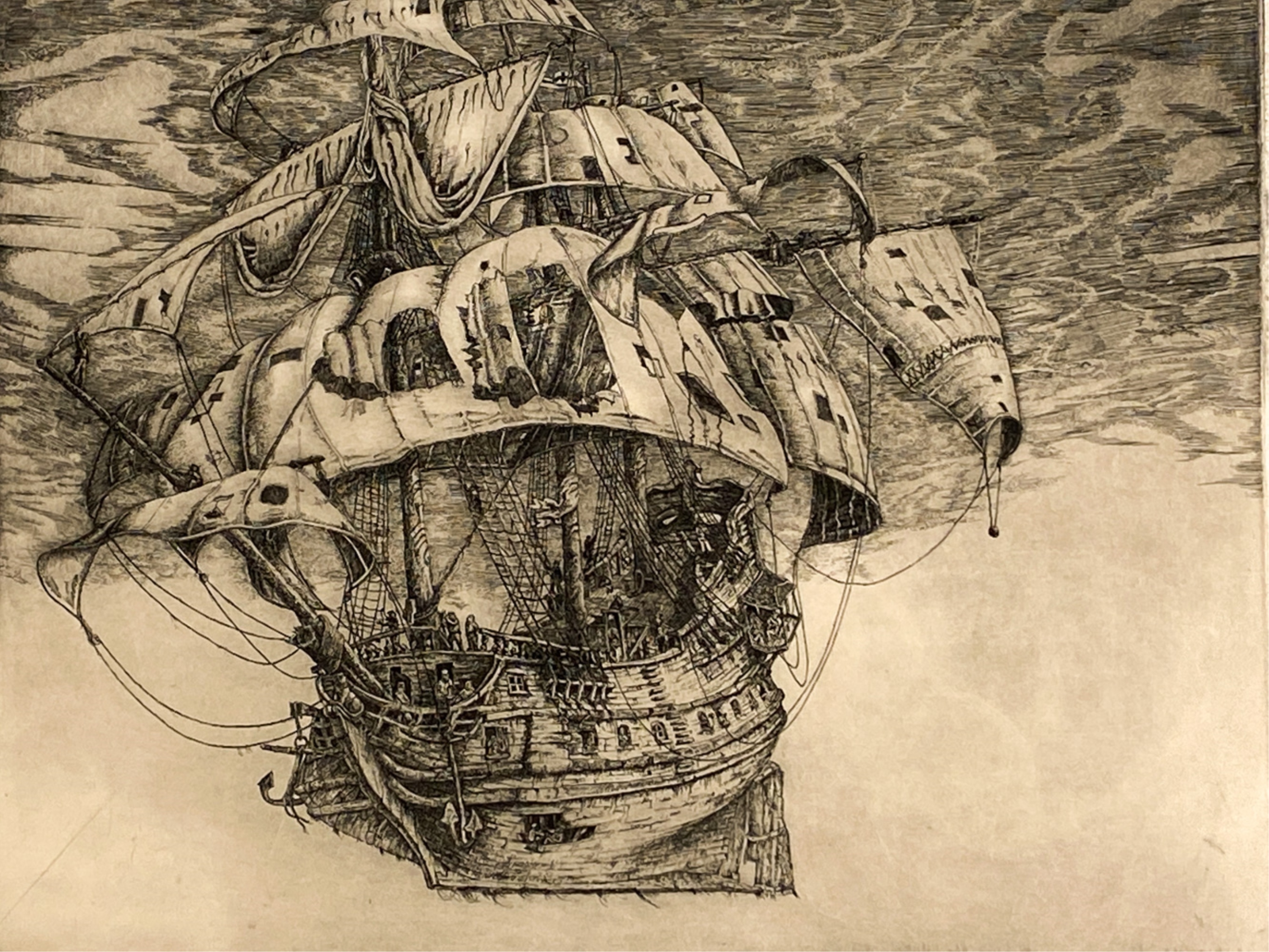 Mark Whitcombe | MARK WHITCOMBE, AUSTRALIA (B. 1942) ETCHING | MutualArt