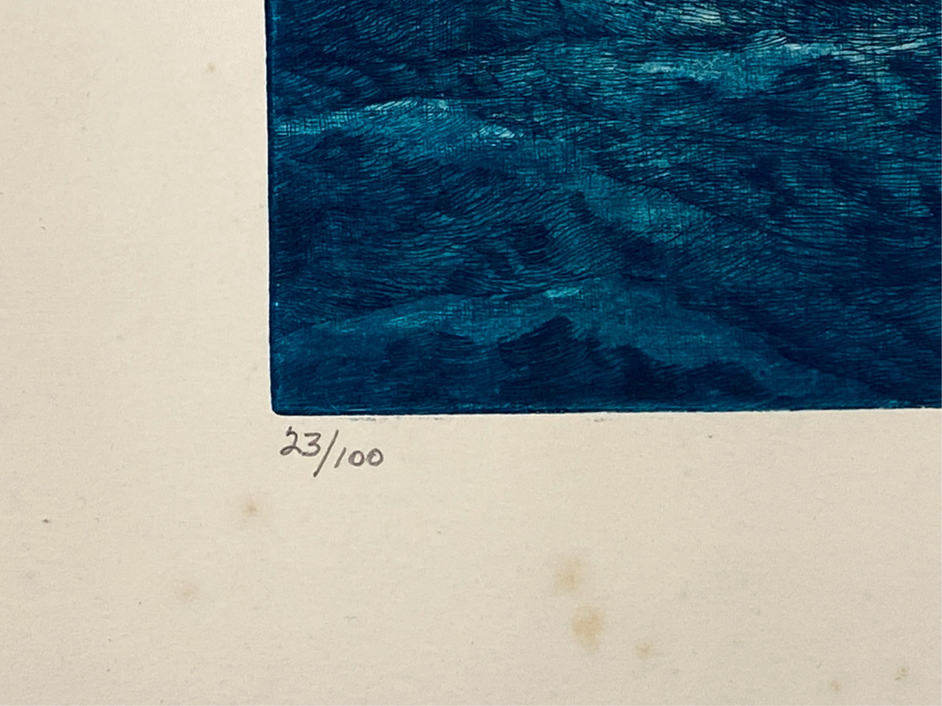 Mark Whitcombe | (2) color etchings of boats | MutualArt
