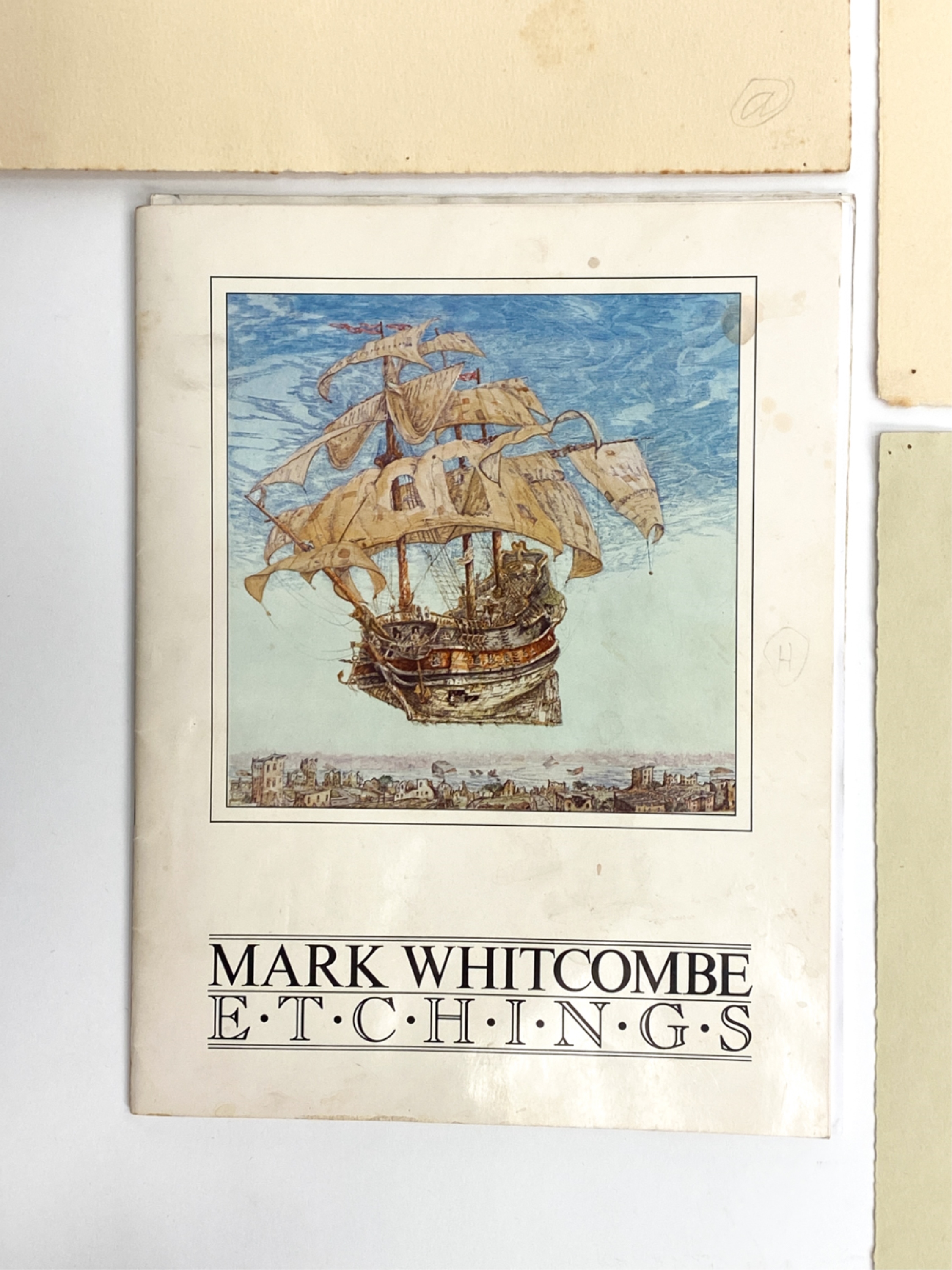 Mark Whitcombe | (4) MARK WHITCOMBE B. 1942 ETCHINGS WITH BOOK | MutualArt