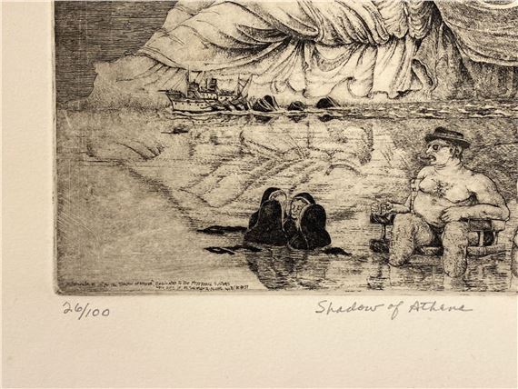 Mark Whitcombe | (4) MARK WHITCOMBE B. 1942 ETCHINGS WITH BOOK | MutualArt