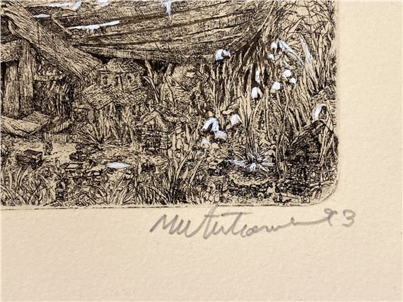 Mark Whitcombe | (4) MARK WHITCOMBE B. 1942 ETCHINGS WITH BOOK | MutualArt