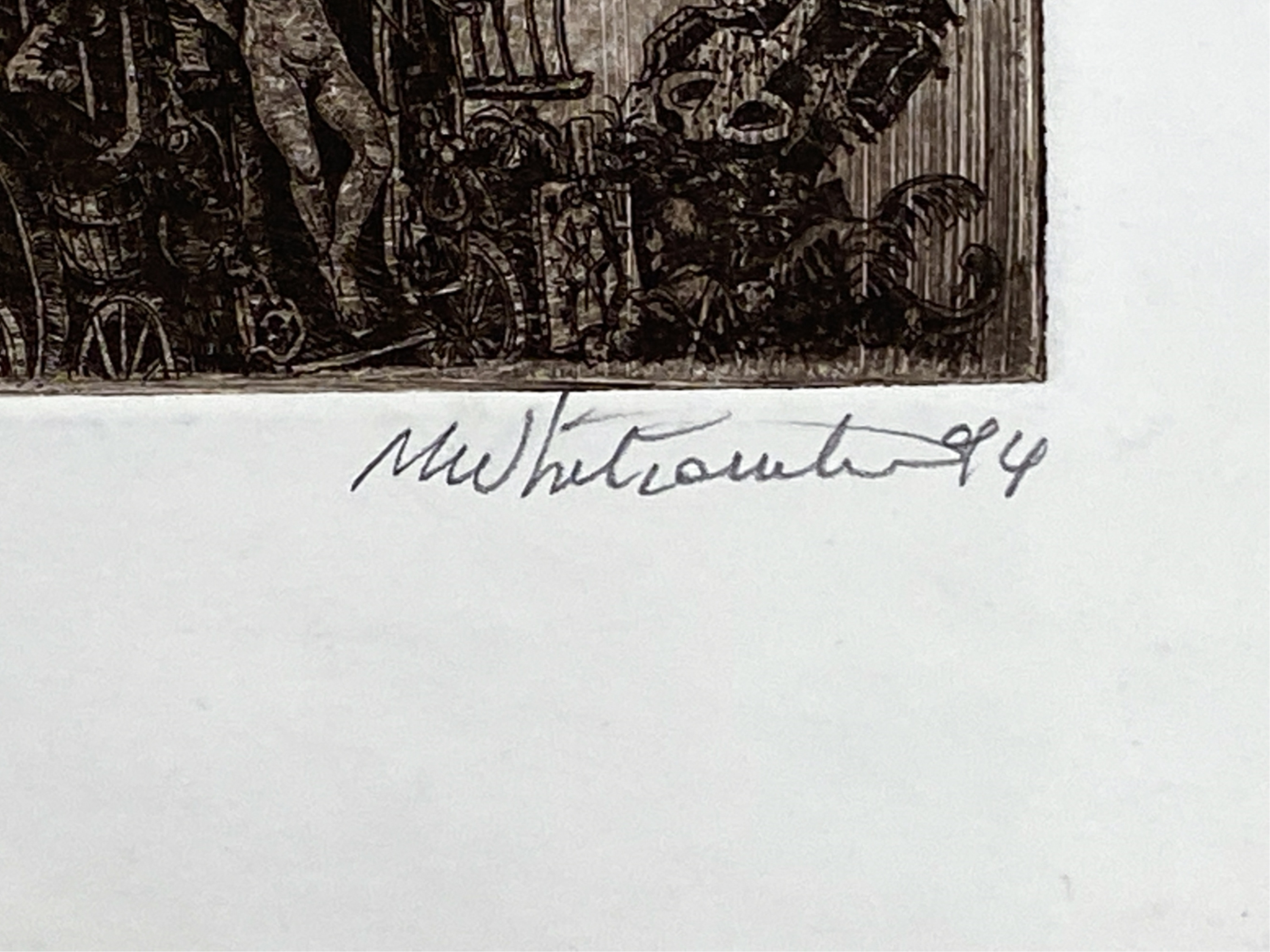 Mark Whitcombe | Various objects all pencil signed and numbered | MutualArt