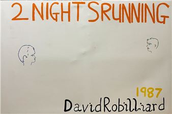 2 NIGHTS RUNNING - David Robilliard