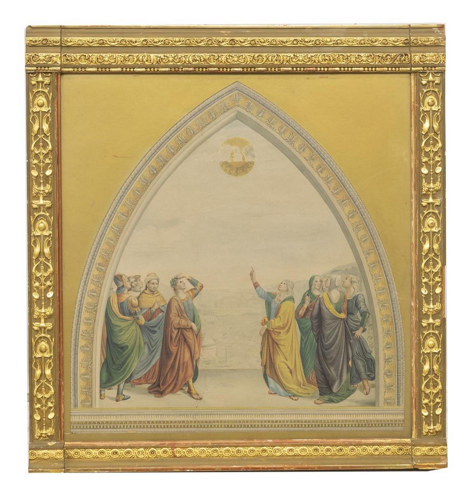 Tableau Toile "Salvator Mundi" D’après Domenico Fetti – Cadre Prêt à Accrocher – Neuf