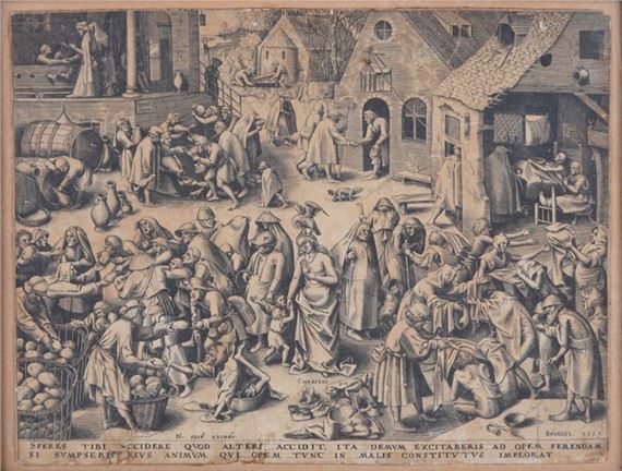 Charitas by Pieter Brueghel the Elder