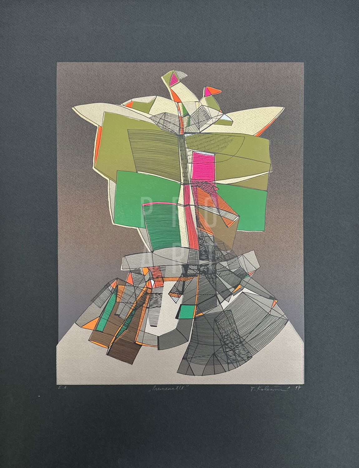 Tamara Kolenčíková | Premena XIX (1997) | MutualArt