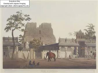 "Pagoda at Ramisseram" - Henry Salt