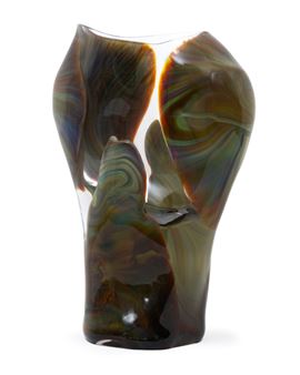 Vaso in vetro di Murano, Anni '80 - Loredano Rosin