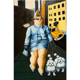 "LES DEUX CANICHES" - Thea Bokosa