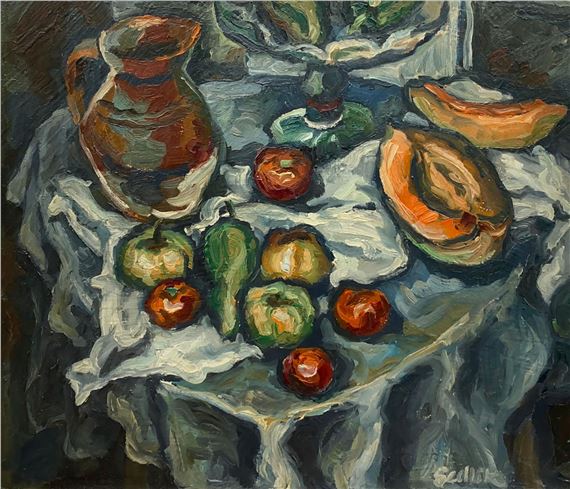 Na šedém ubruse by Petr Sedlík