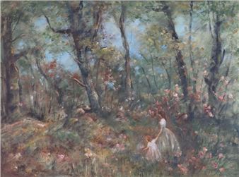 Strolling Through the Field - Elizabeth van Court