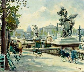 Paris Cityscape - André Krafft