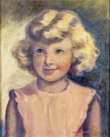 Katherine Richardson Wireman | Portrait of Girl | MutualArt