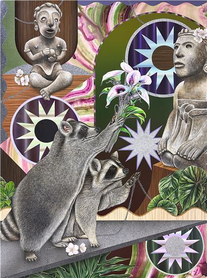 Christian Ruiz Berman: No shortcuts to Aztlan - Nicodim Gallery, Los Angeles