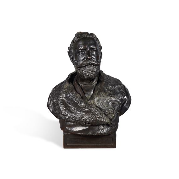 A Bust of Colonel Elliott Fitch Shepard by John Quincy Adams Ward, Conceived in 1894