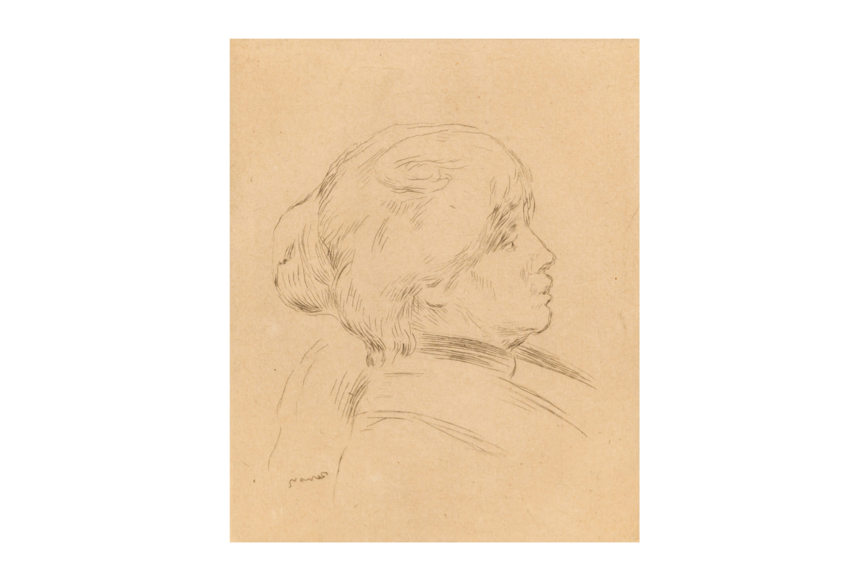 Femme nue couchée (Gabrielle) - Auguste Renoir