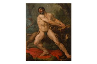 Milo of Croton - Bolognese School