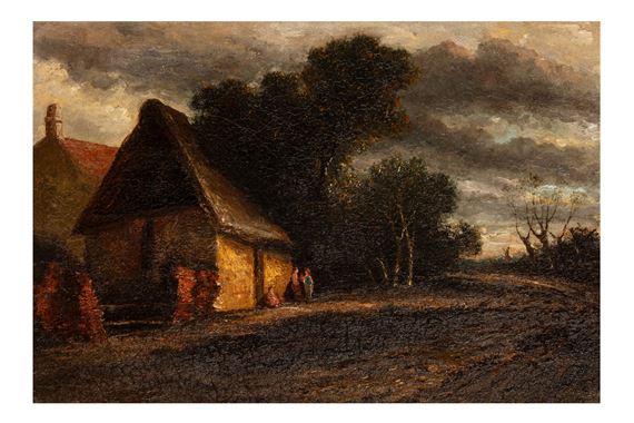 The Barn by John Berney Crome