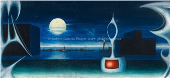 Noční přístav - Miloš Kurovský