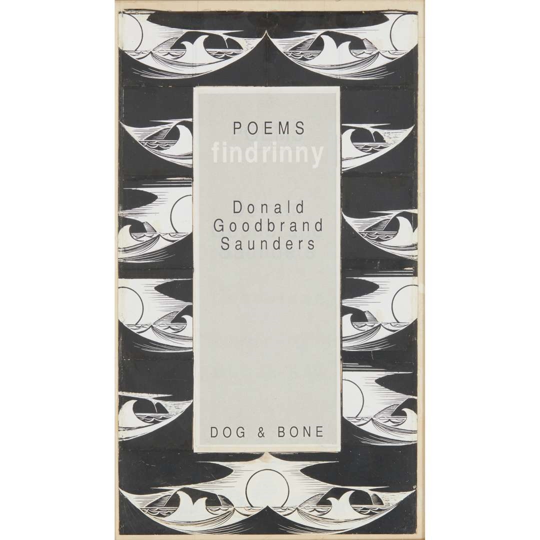 Artwork by Alasdair Gray, THREE DESIGNS FOR 'DOG & BONE', Made of collage