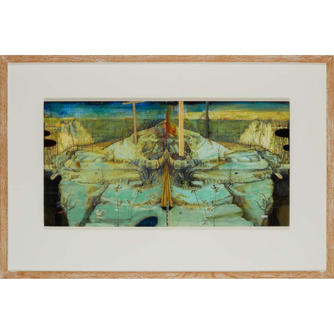 Artwork by Ian Howard, GOLGOTHA - 2011, Made of oil