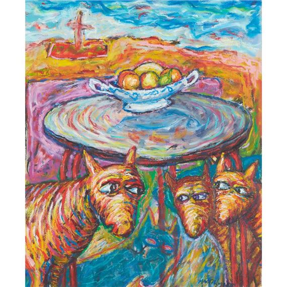 STILL LIFE WITH SHEEP by Neil MacPherson