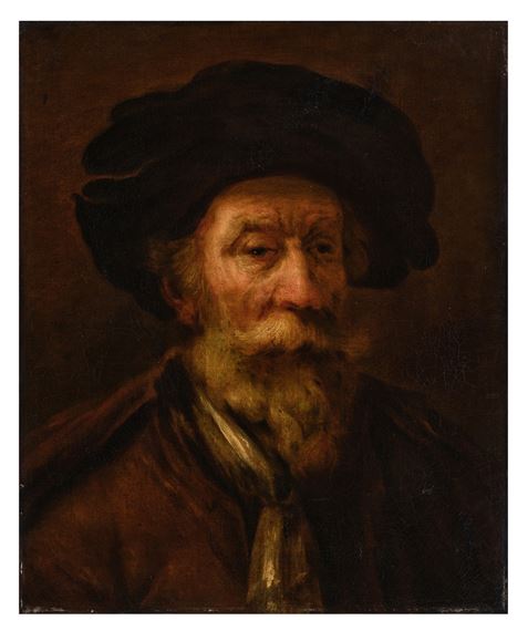Rembrandt van Rijn | Portrait of a Man with a White Beard | MutualArt