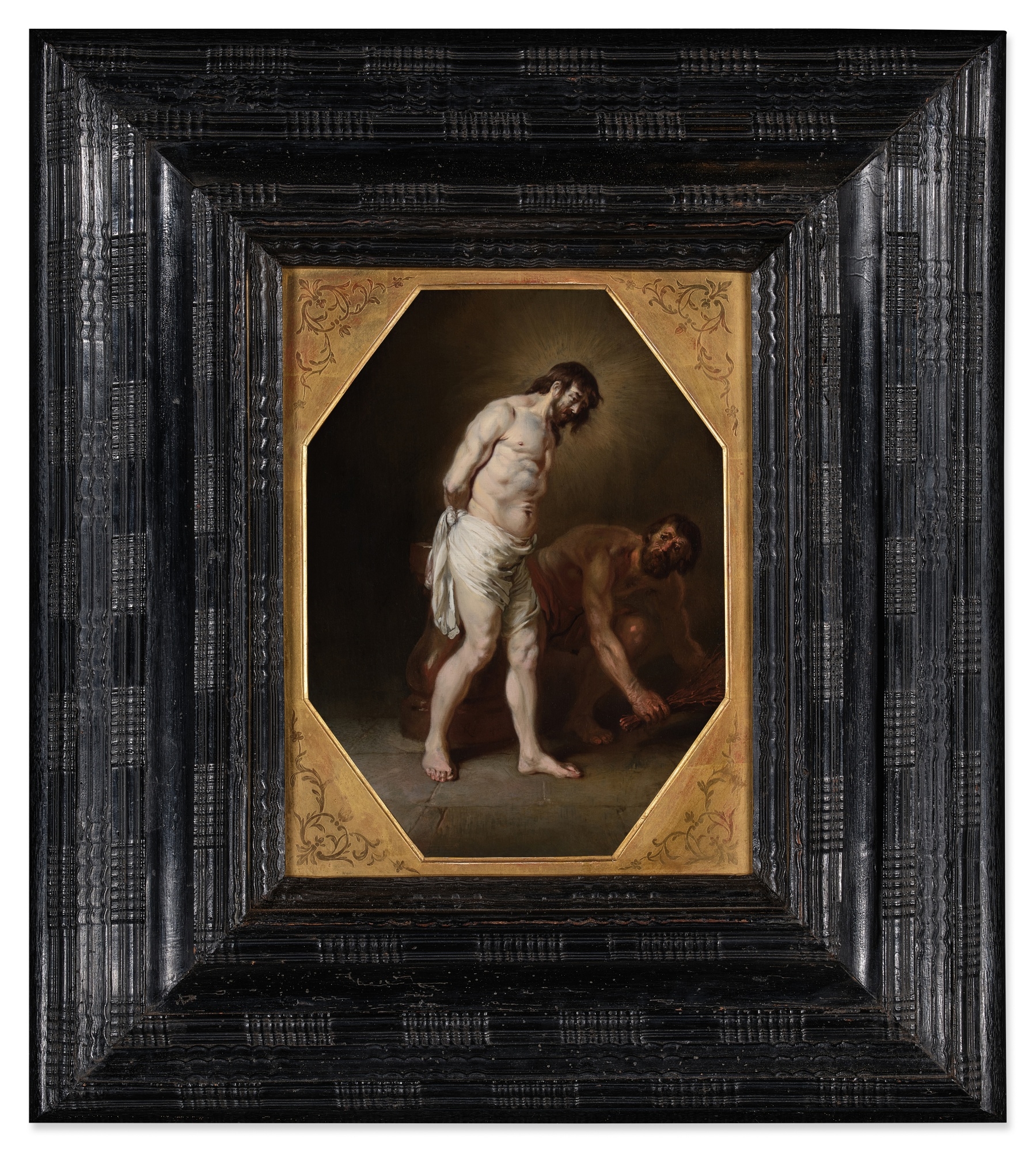 Artwork by Thomas de Keyser, Christ at the Column of the Flagellation, Made of oil on panel