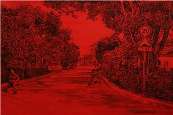 Nassima Landau Art Foundation Fundraising Exhibition Spectrum of Lights on Display Until February 15