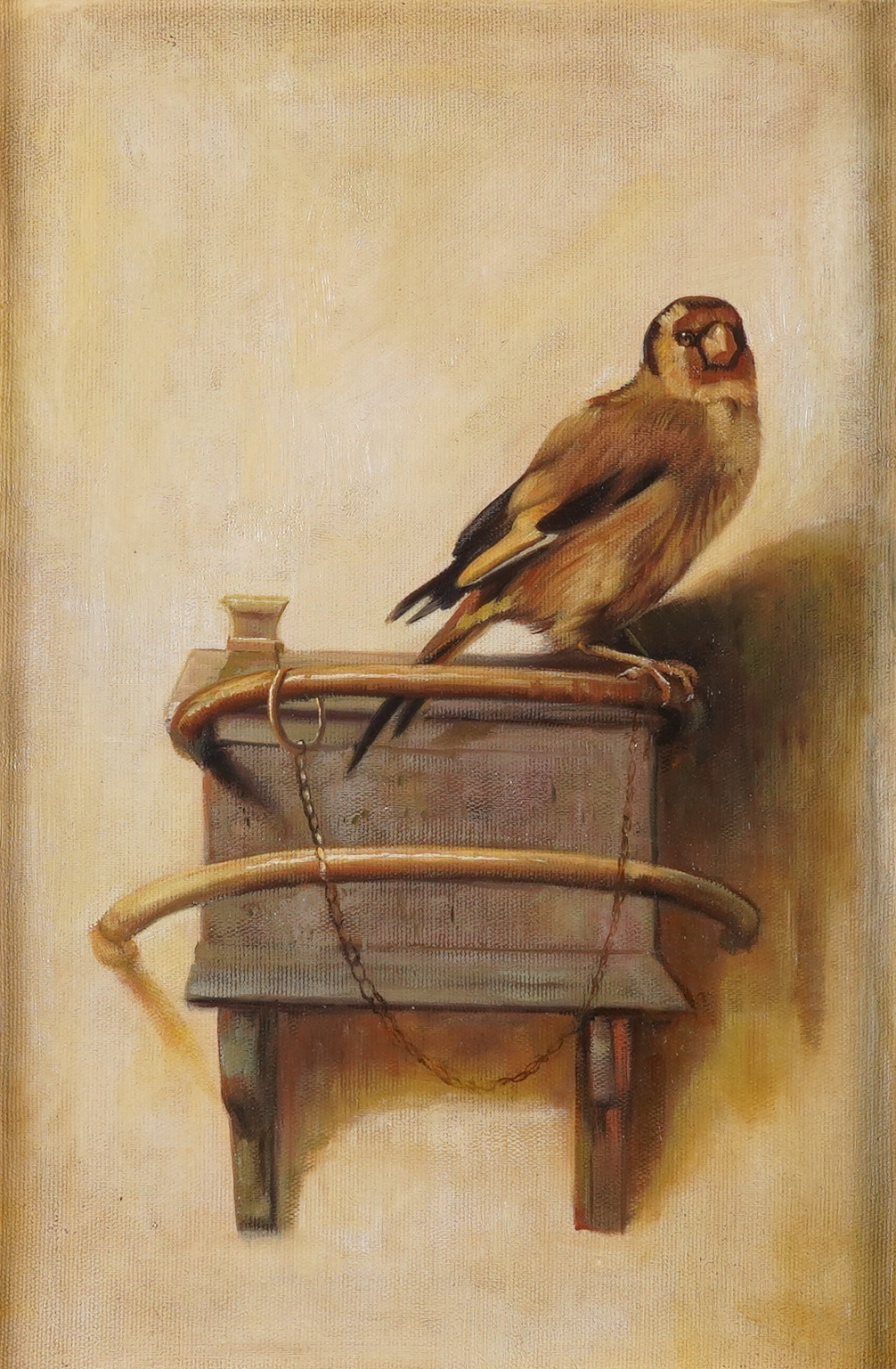 Carel Fabritius | The Goldfinch (1654) | MutualArt