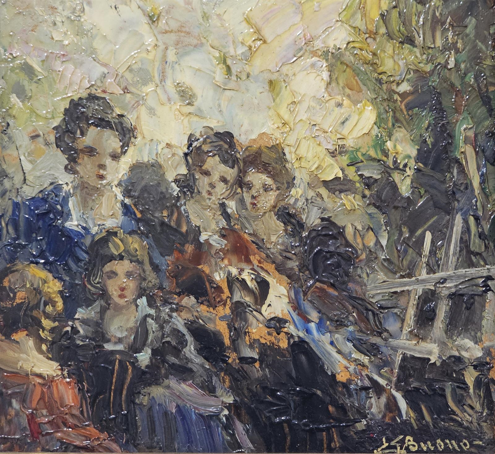 Leon Giuseppe Buono Figure Femminili MutualArt