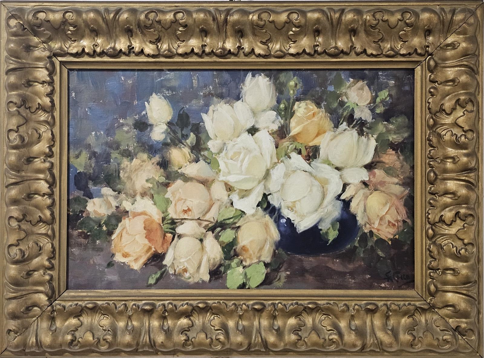 Giuseppe Alberto Cocco | Rose bianche | MutualArt