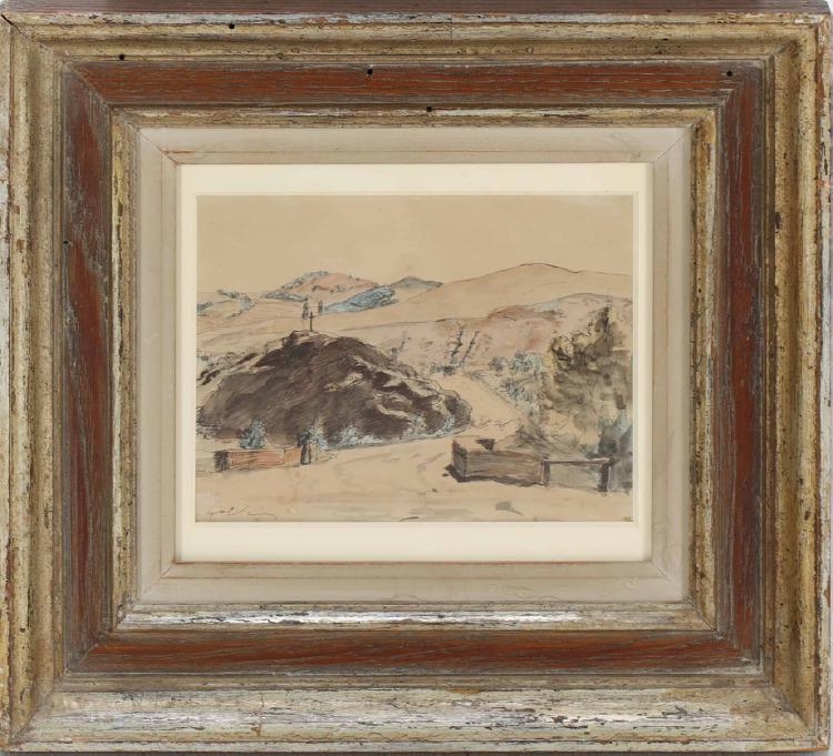 Thorald Laessøe | Italiensk landskab | MutualArt