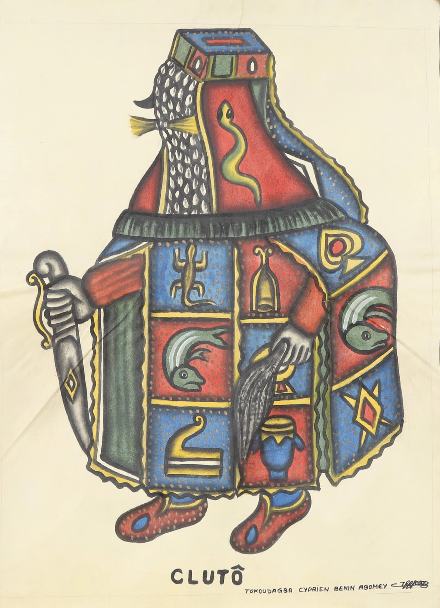 Cyprien Tokoudagba | Clutô | MutualArt